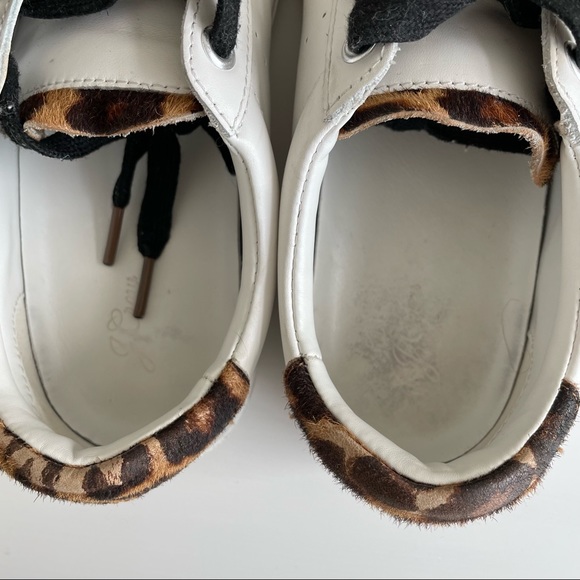 J. Crew Saturday sneakers with leopard calf hair detail - Picture 5 of 11